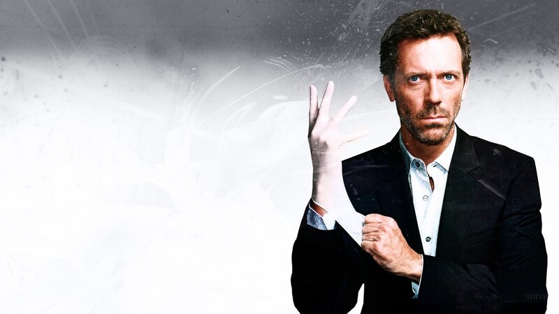 Dr. House with hand gesture