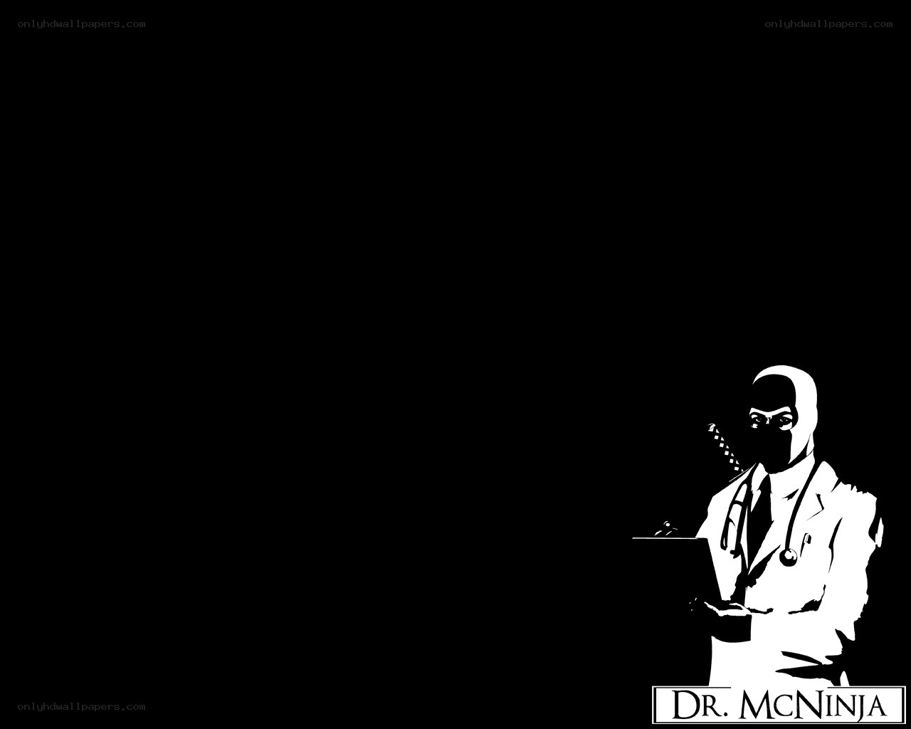 Dr. McNinja character illustration