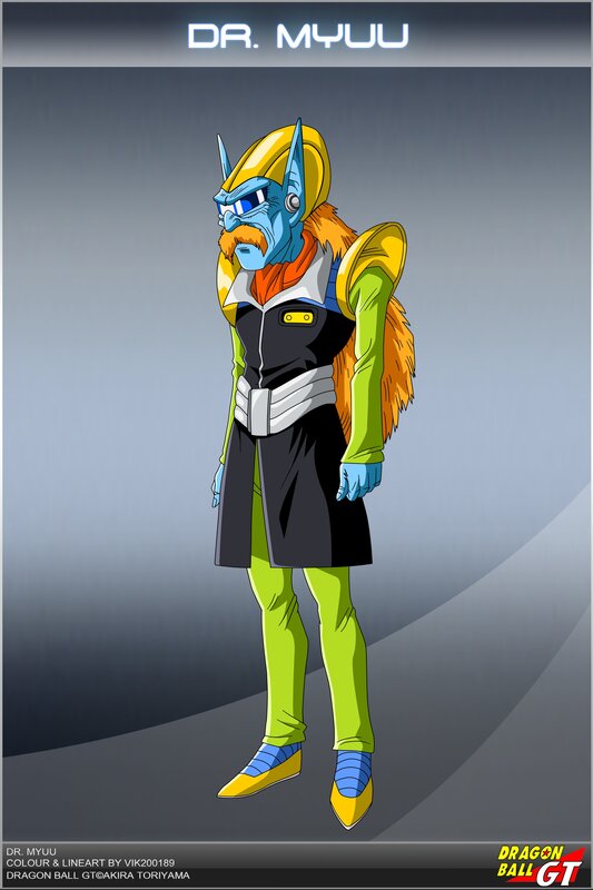 Dr. Myuu character design