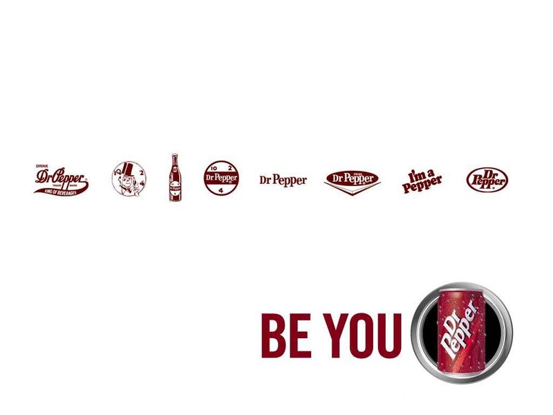 Dr Pepper brand evolution