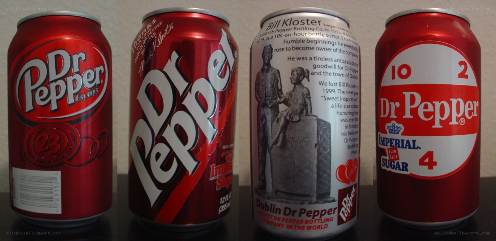Dr Pepper cans collection