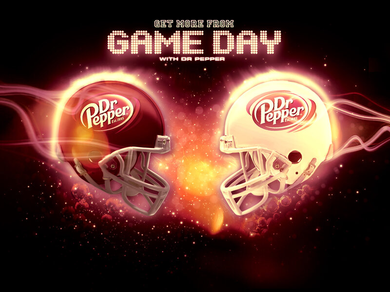 Dr Pepper Game Day Ad