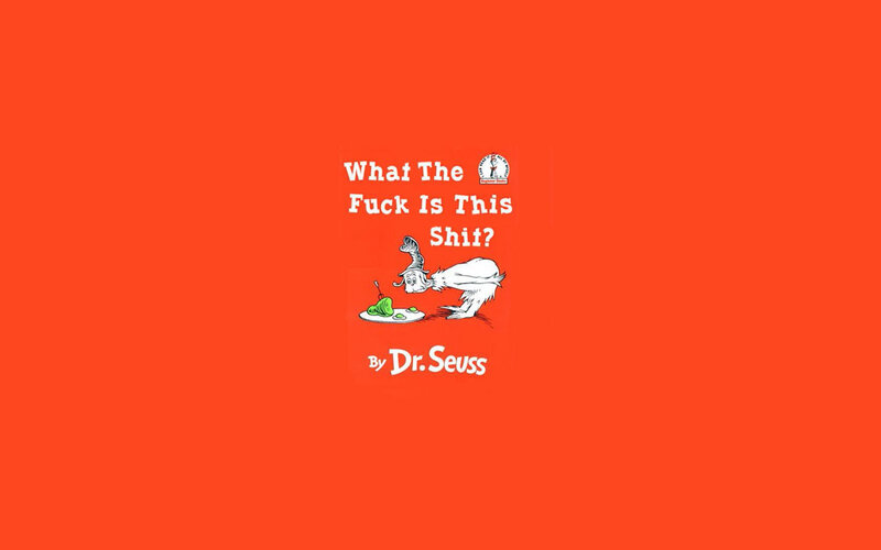 Dr. Seuss parody cover