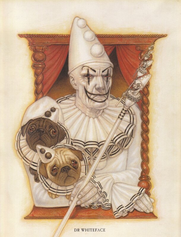 Dr. Whiteface and Pugs