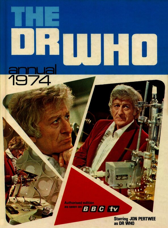 Dr Who Annual 1974 cover