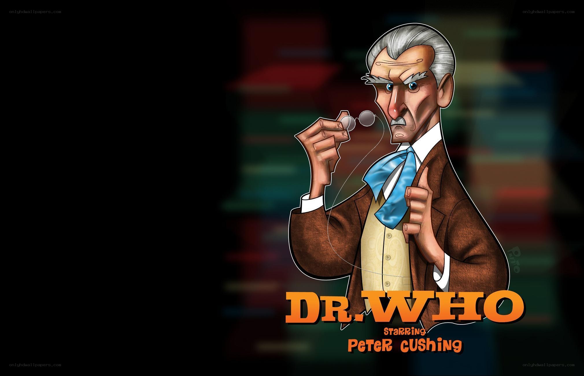 Dr. Who cartoon character