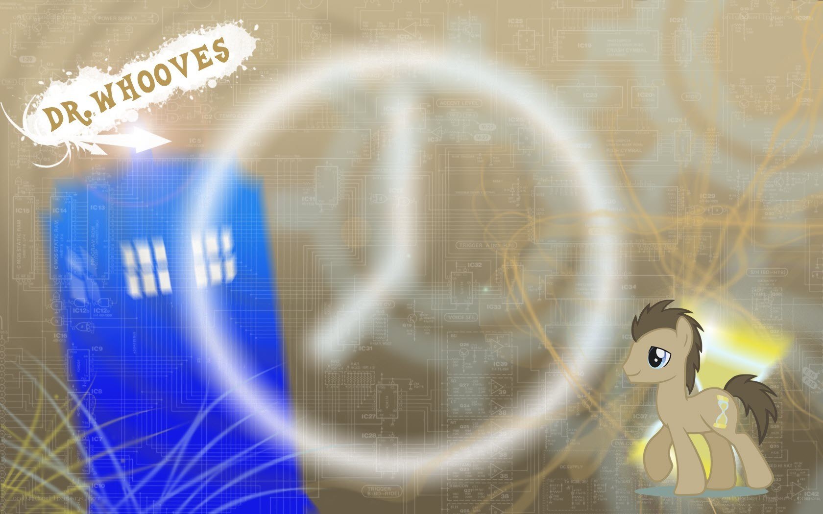 Dr. Whooves and the TARDIS