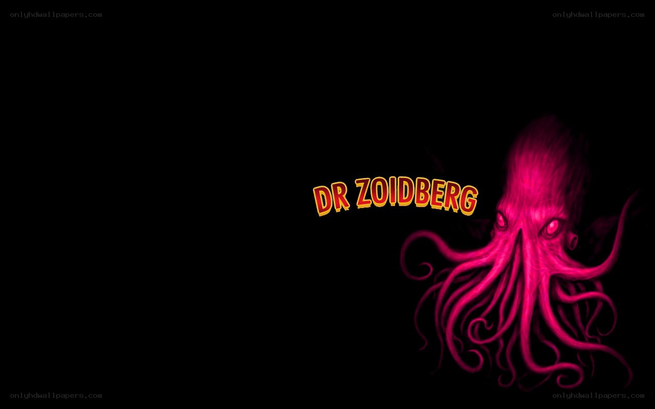 Dr Zoidberg logo with octopus
