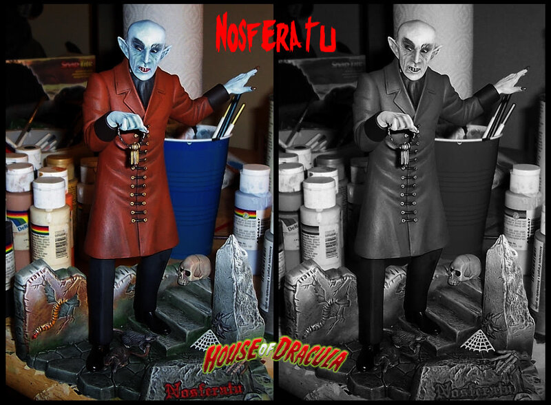 Dracula Figurine on Base