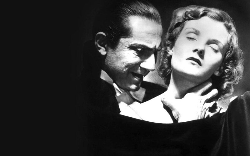 Dracula holds victim