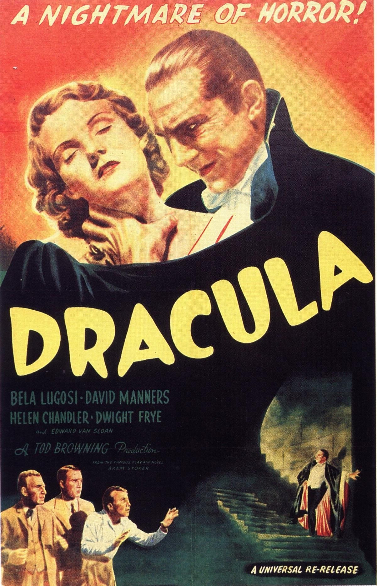 Dracula horror movie poster