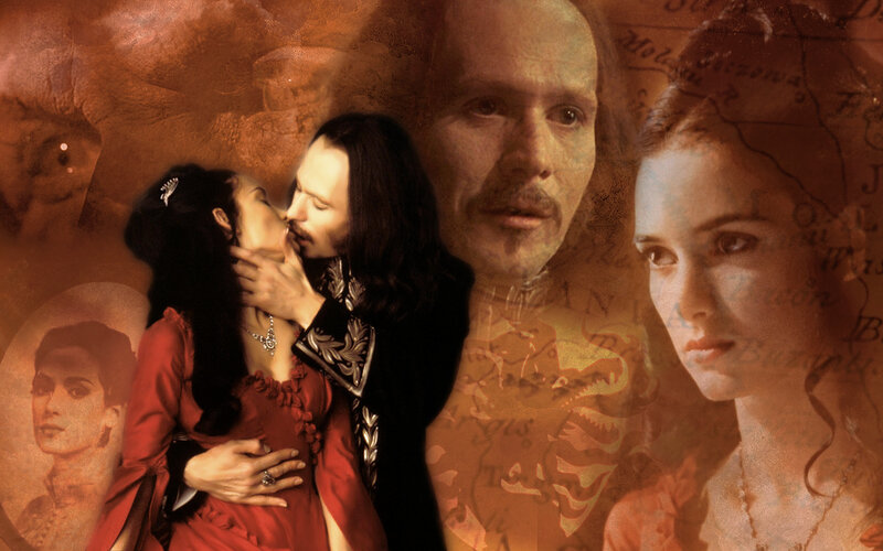 Dracula movie poster collage