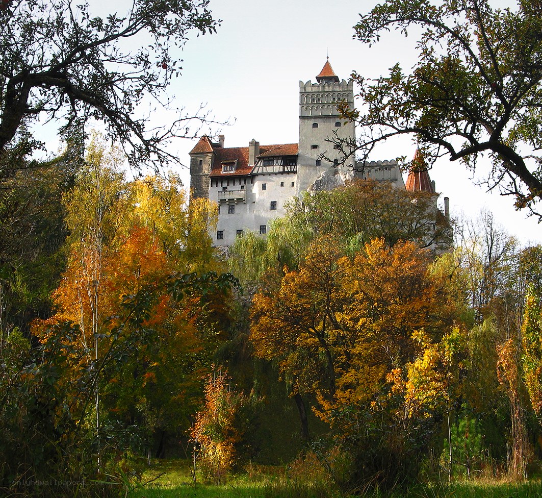 Dracula's Castle in Autumn