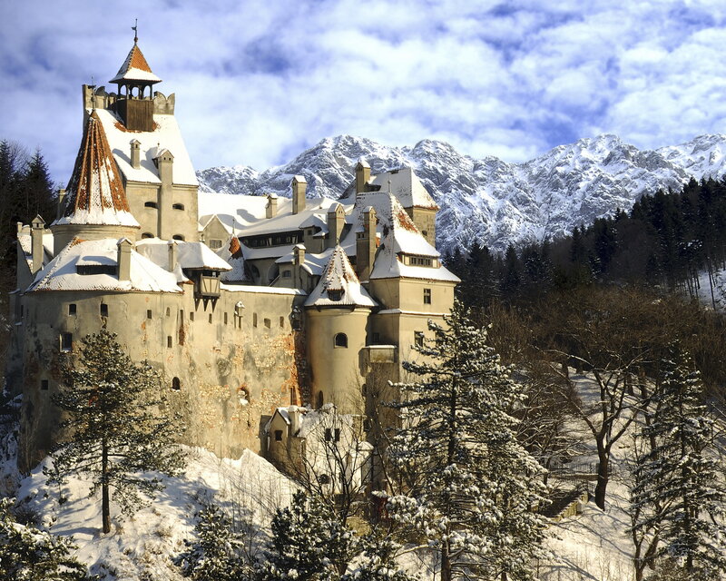 Dracula's Castle — White, Dramatic