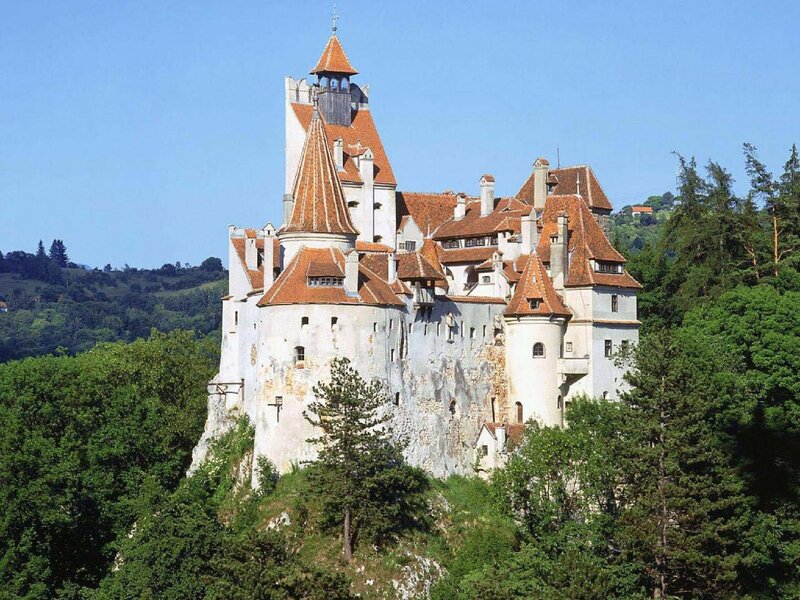 Dracula's Castle — White, Serene, Afternoon