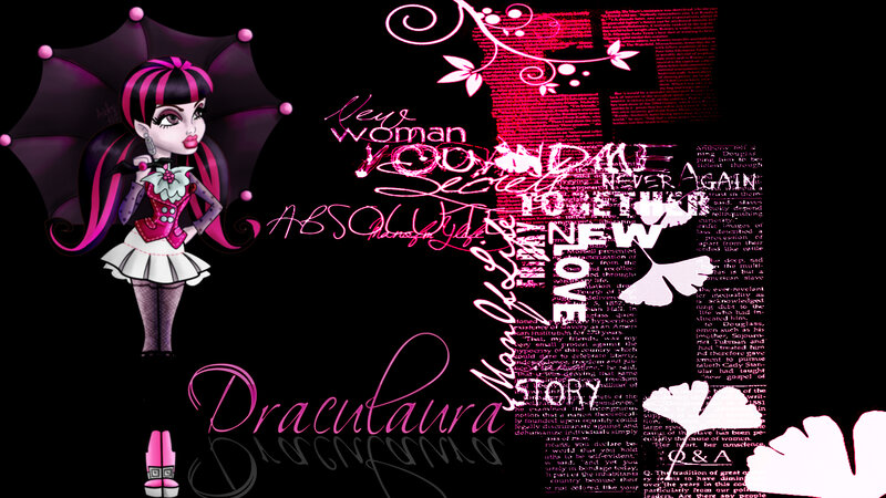 Draculaura Character — Black