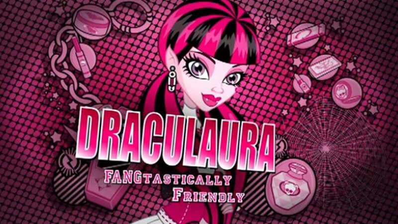 Draculaura Character — Pink