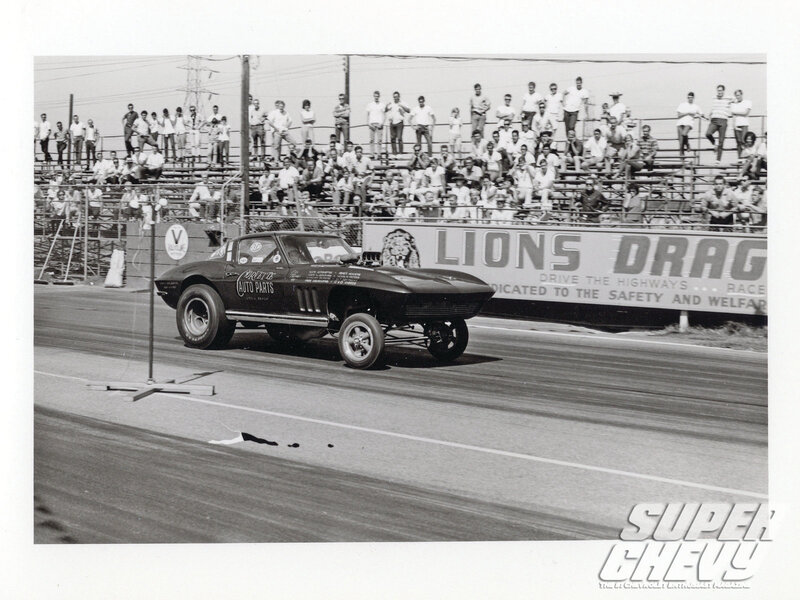 Drag Racing Car — Black, Active, Afternoon