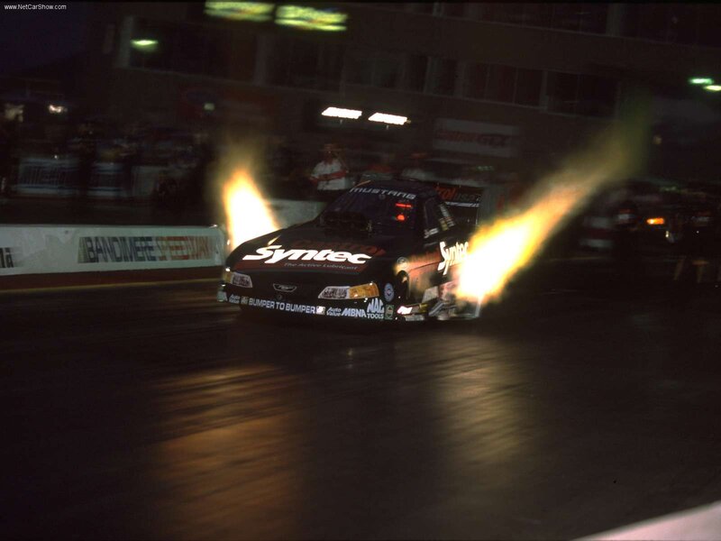 Drag Racing Car — Black, Dramatic, Night