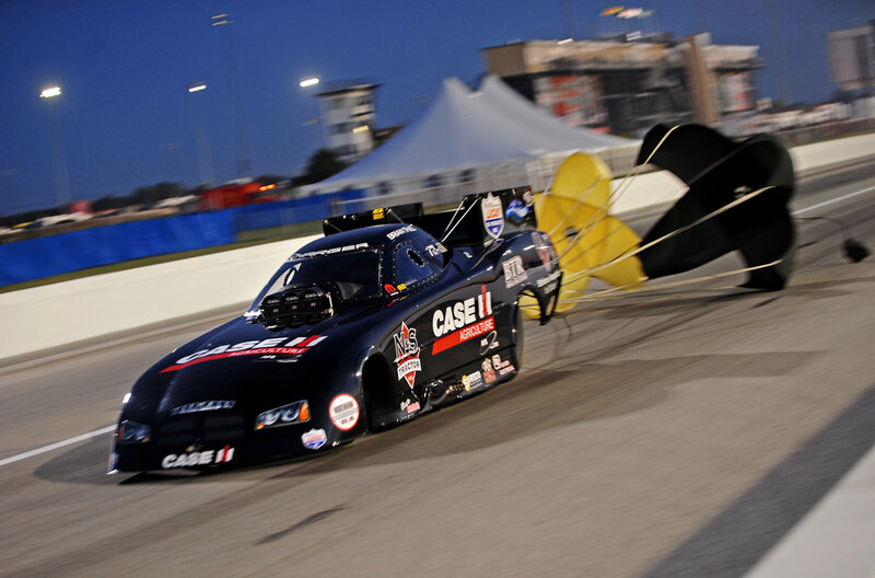 Drag Racing Car — Black, Dynamic, Night