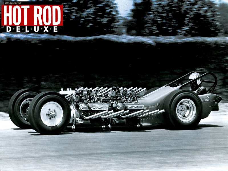 Drag Racing Car — Black, Dynamic, Photograph