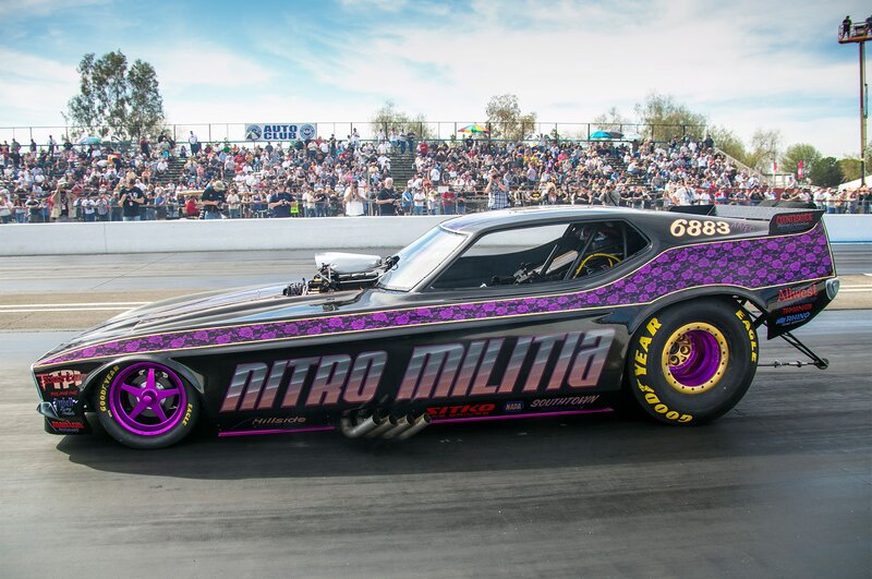 Drag Racing Car — Black, Energetic, Afternoon
