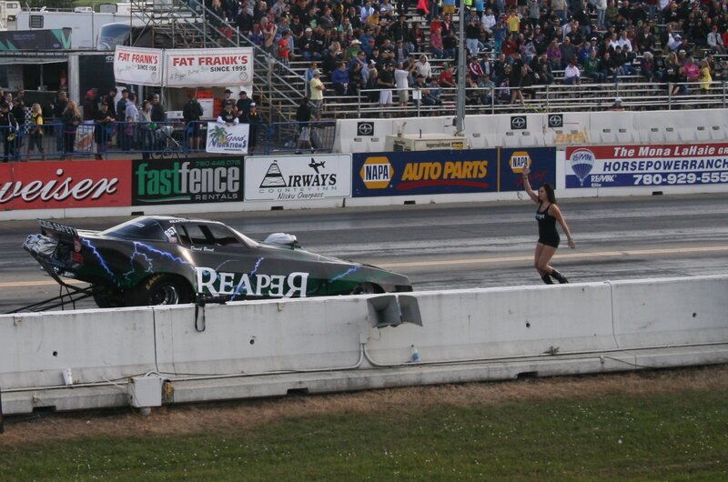 Drag Racing Car — Black, Energetic