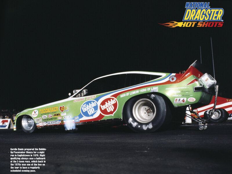 Drag Racing Car — Green