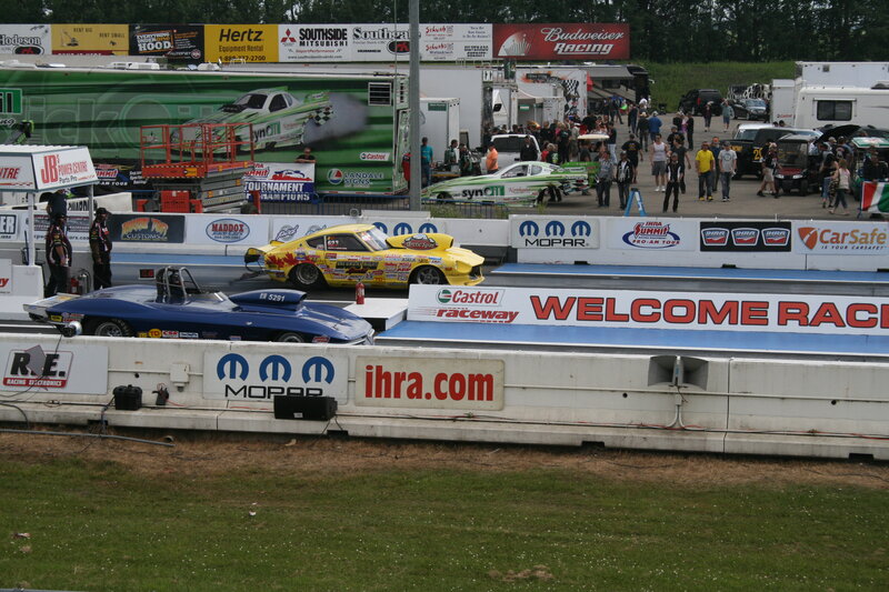 Drag Racing Cars — Blue, Active, Afternoon, Photograph, Race Track