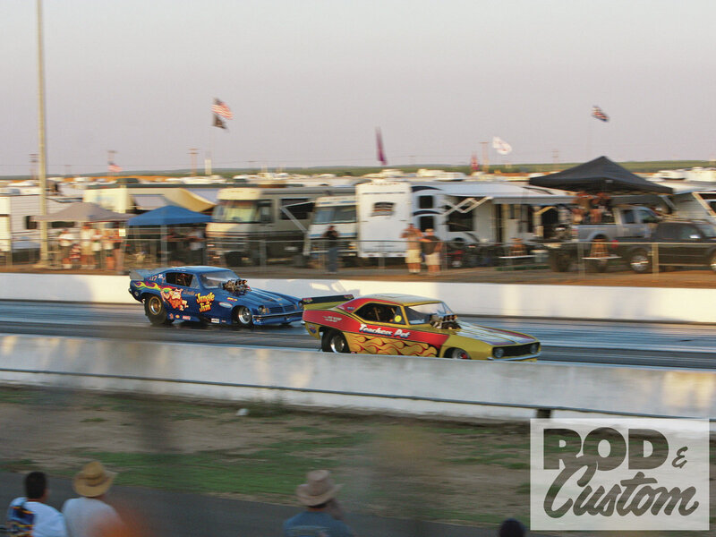 Drag Racing Cars — Blue, Active