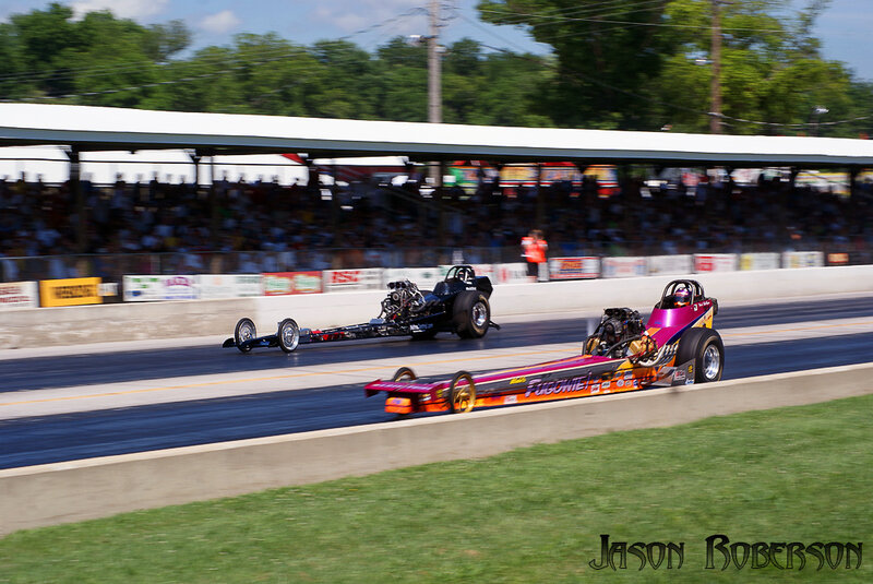 Drag Racing Cars — Blue