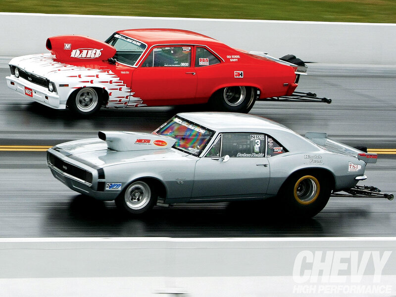 Drag Racing Cars — Red