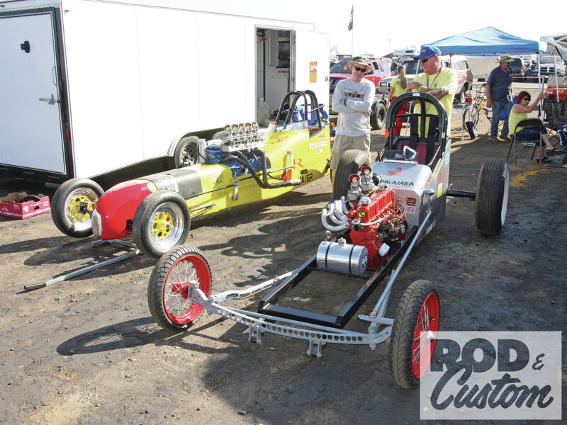 Drag Racing Cars — Yellow