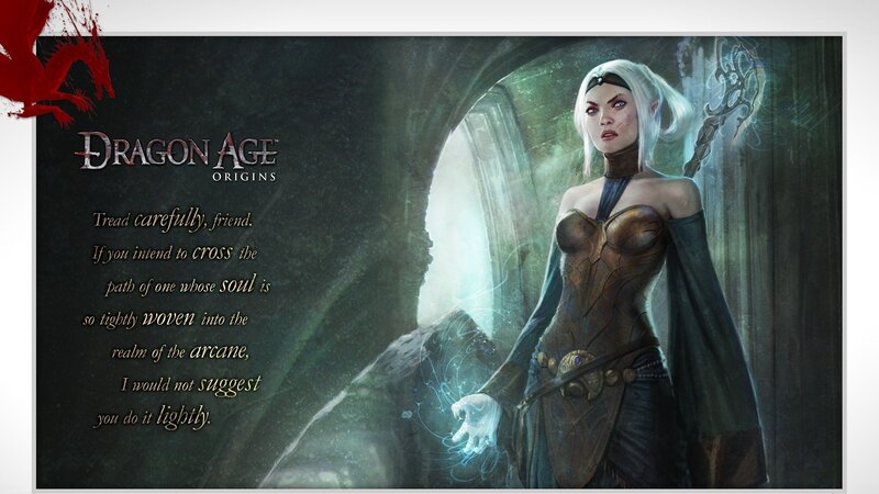 Dragon Age Origins character art