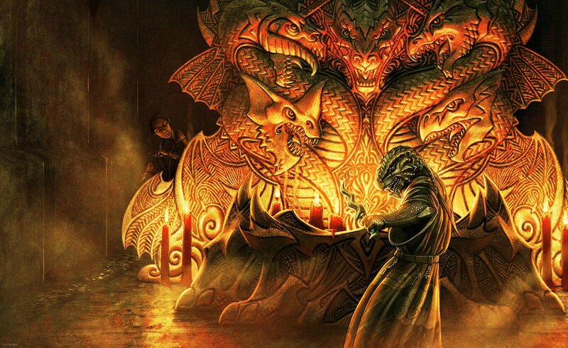 Dragon altar ritual