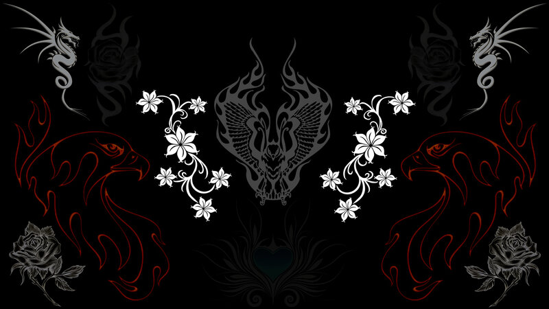 Dragon and Eagle Design