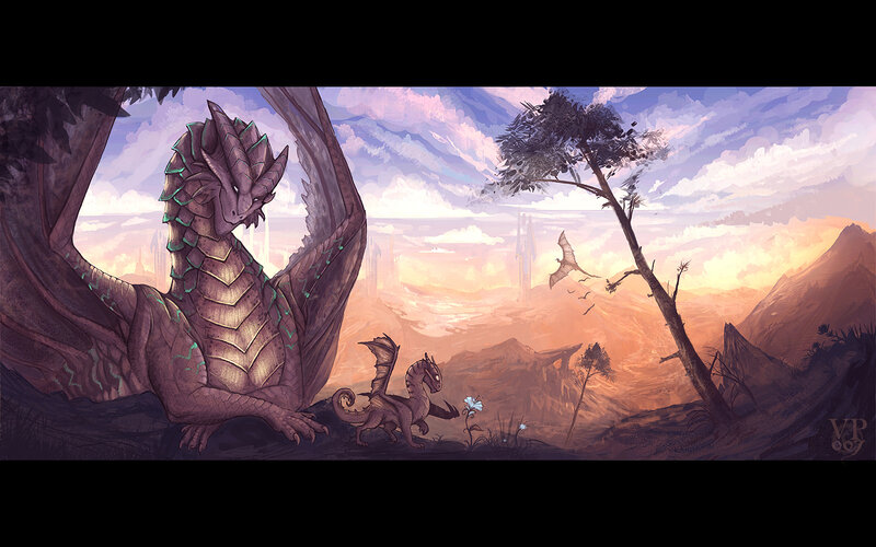 Dragon and Hatchling