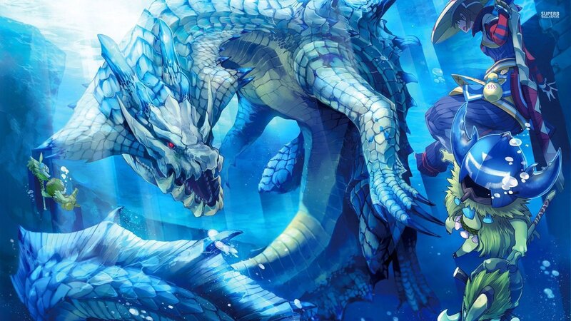 Dragon and Hunters — Blue