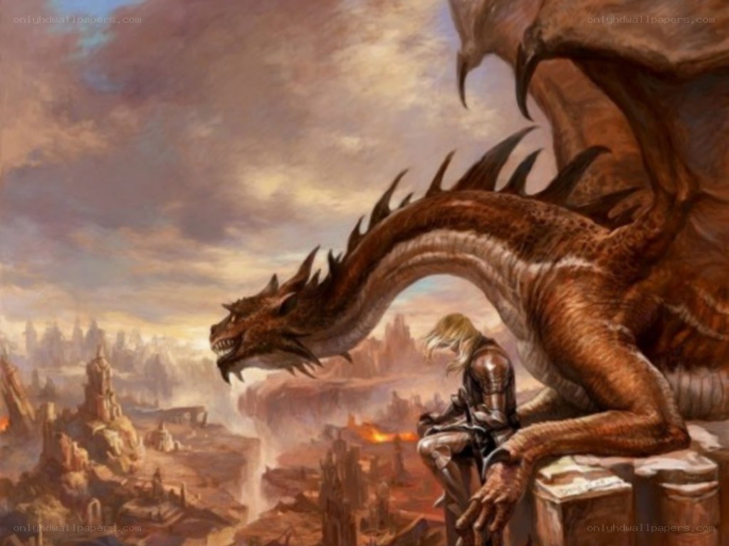 dragon and knight overlook ruins