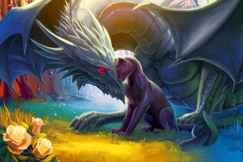 Dragon and Panther