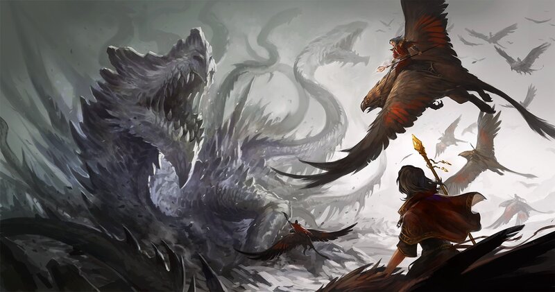 Dragon and Riders