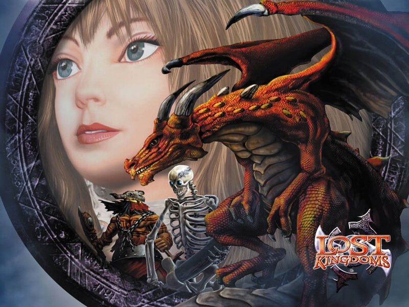 Dragon and Skeletons