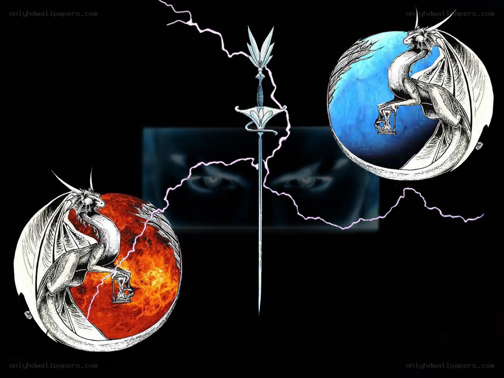 Dragon and Sword Artwork