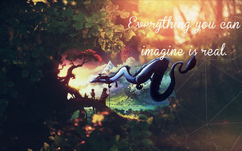 Dragon and Travelers