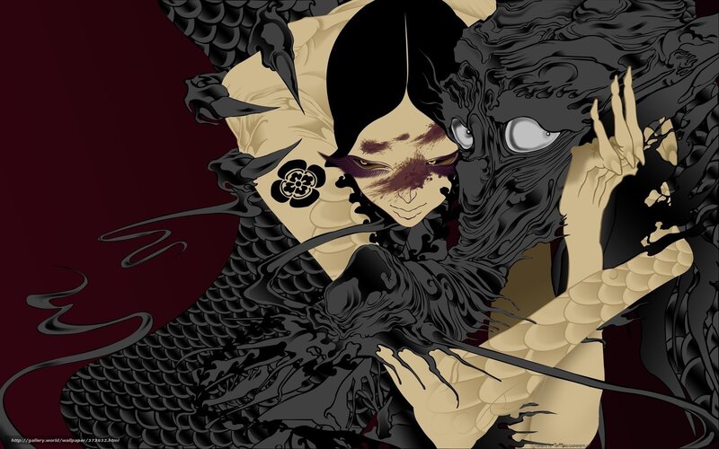 dragon and warrior artwork