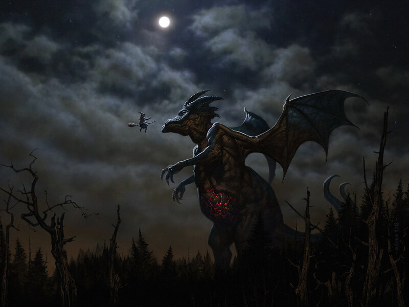 Dragon and Witch