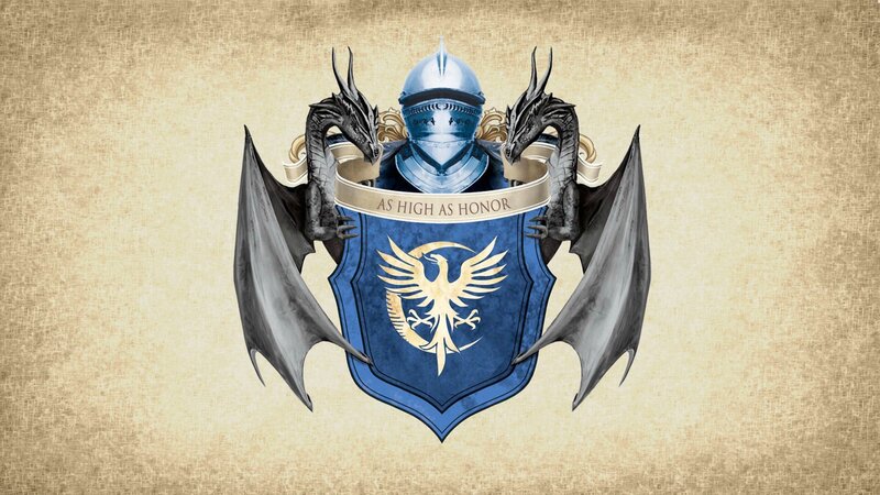 Dragon-armed Knight Shield