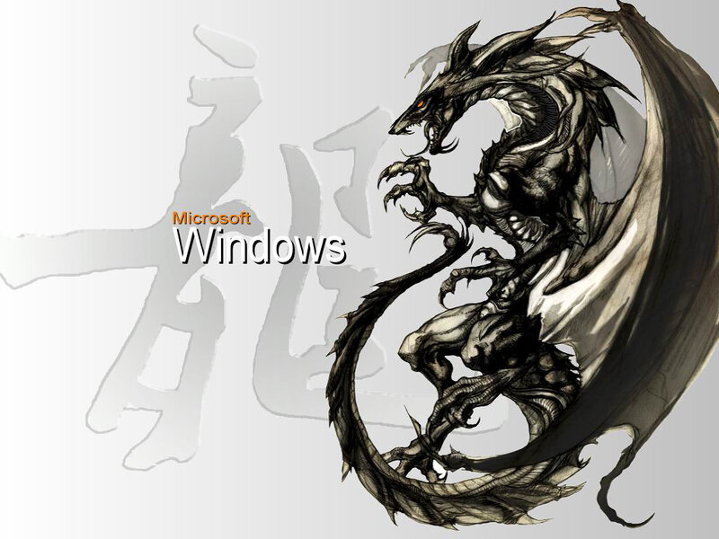 Dragon artwork for Windows