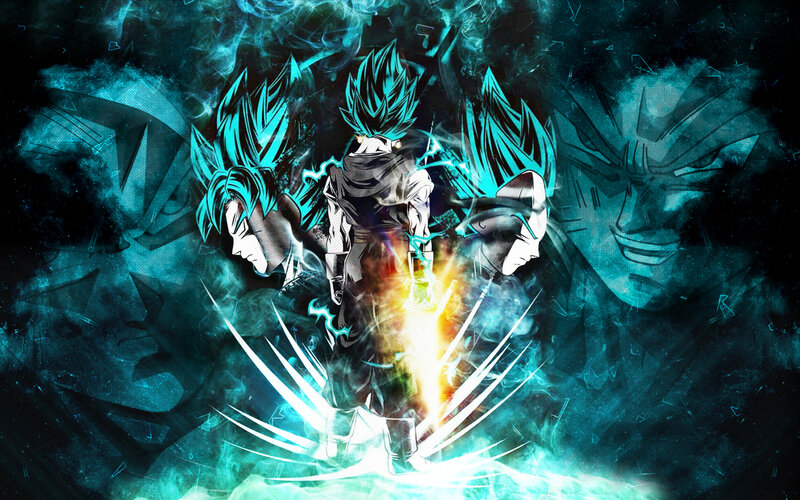 Dragon Ball Character — Blue, Dramatic