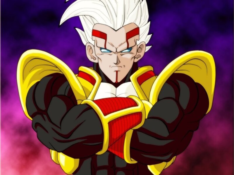 Dragon Ball character in battle stance